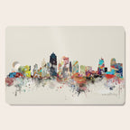 kansas city skyline Cutting Board Gallery Image 1