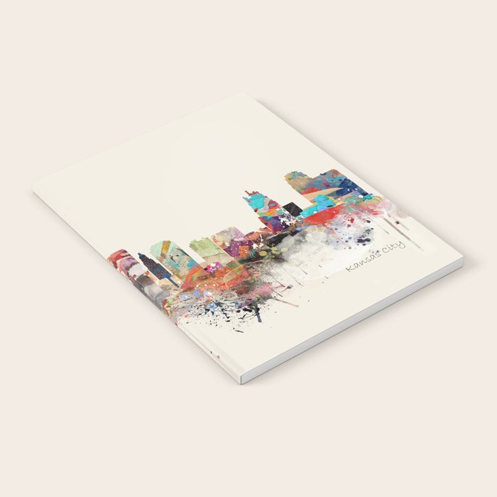kansas city skyline Notebook Gallery Image 1