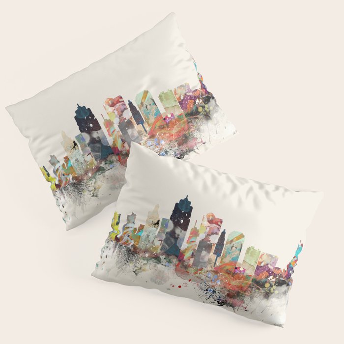 kansas city skyline Pillow Sham Gallery Image 1