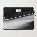 Black Beach, Iceland Abstract Landscape Laptop Sleeve Gallery Image 2