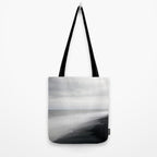 Black Beach, Iceland Abstract Landscape Tote Bag Gallery Image 2
