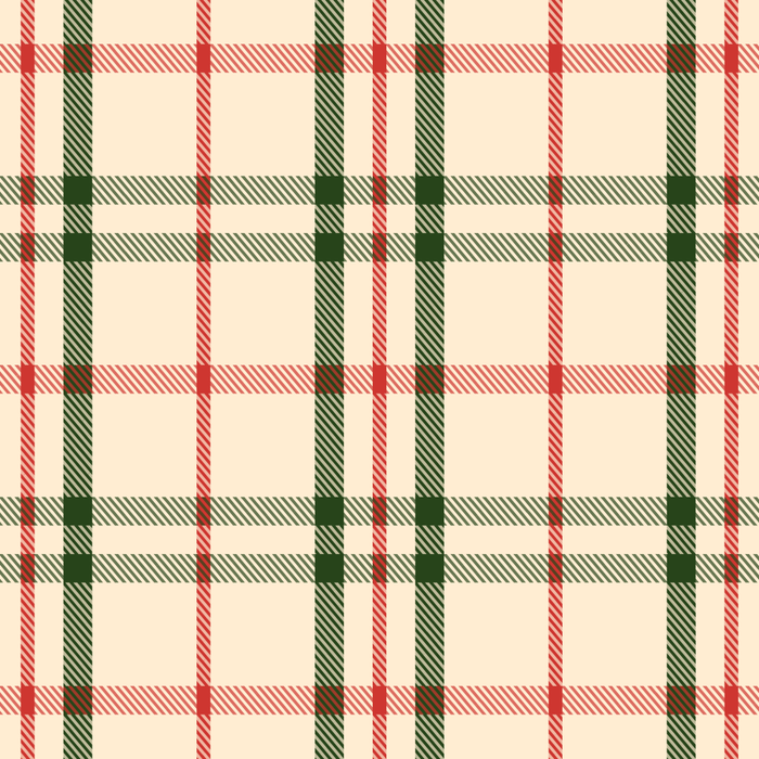 Festive Green & Red Christmas Plaid Coffee Mug Gallery Image 2