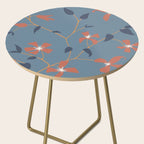 Floral Clematis Vine - Indigo Sunset Side Table Gallery Image 2