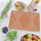 Geo (Terracotta Orange) Cutting Board Gallery Image 2
