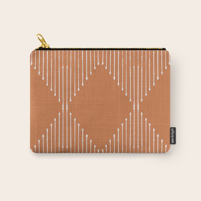 Geo (Terracotta Orange) Carry All Pouch Gallery Image 1
