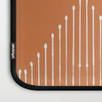 Geo (Terracotta Orange) Laptop Sleeve Gallery Image 3