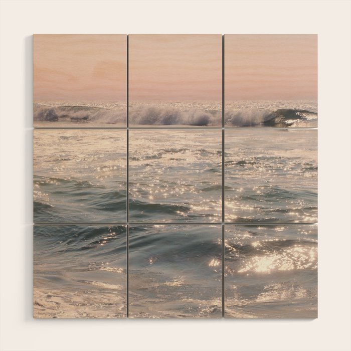 Sunset Beach Dreams Wood Wall Art Gallery Image 1