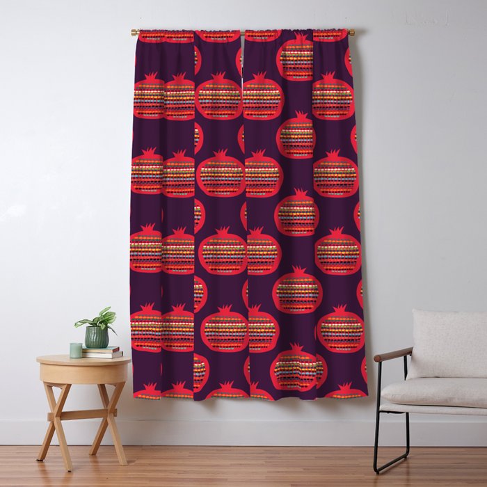 Pomegranate Window Curtain Gallery Image 5
