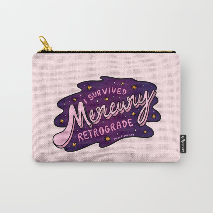Mercury Retrograde Carry All Pouch Gallery Image 1