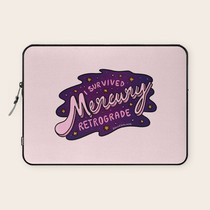 Mercury Retrograde Laptop Sleeve Gallery Image 1