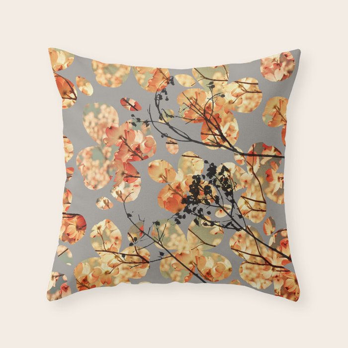 Dogwood Quilt Throw Pillow Gallery Image 6