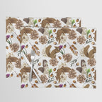 Flowering squirrel meadow Placemat Gallery Image 1