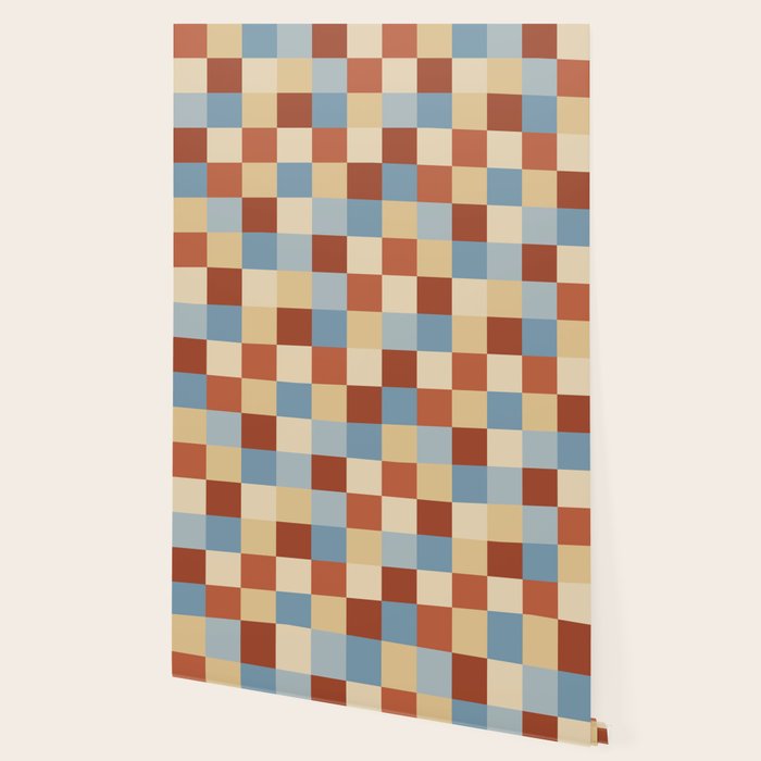 Bold Retro Checks Pattern - Small XX Wallpaper Gallery Image 2