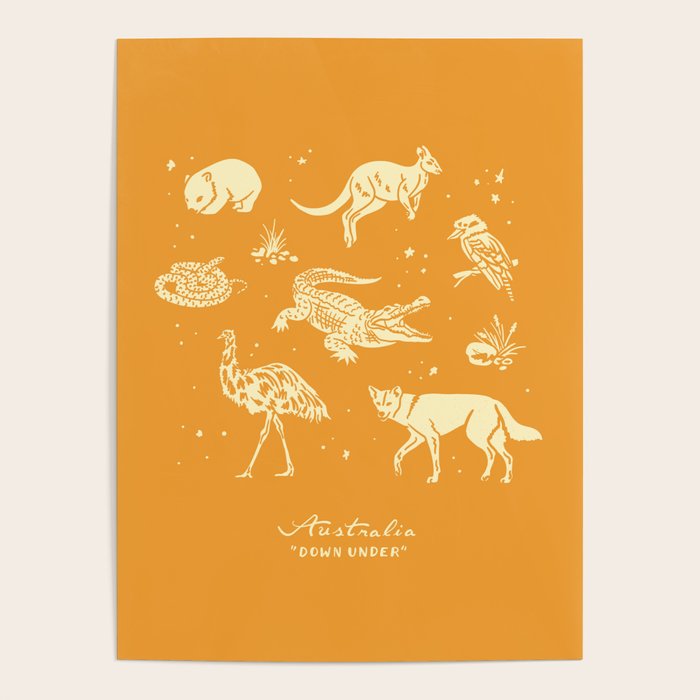 Animals of Australia Poster Gallery Image 4