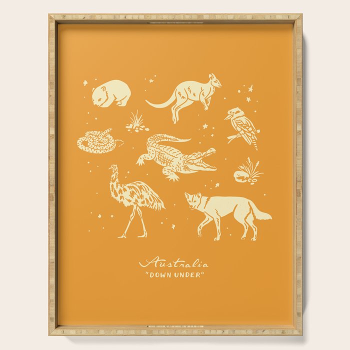 Animals of Australia Serving Tray Gallery Image 1