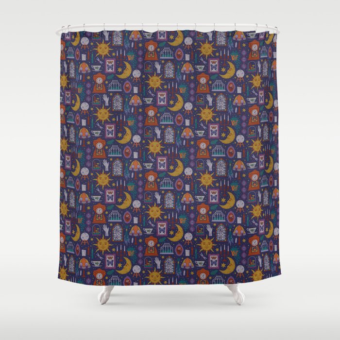 Whimsigoth Shower Curtain Gallery Image 1