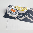 Scandinavian flowers greet you Wrapping Paper Gallery Image 2
