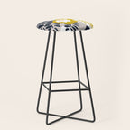 Scandinavian flowers greet you Stool Gallery Image 1