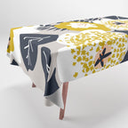 Scandinavian flowers greet you Tablecloth Gallery Image 1