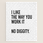 I Like The Way You Work It No Diggity Jigsaw Puzzle Gallery Image 1