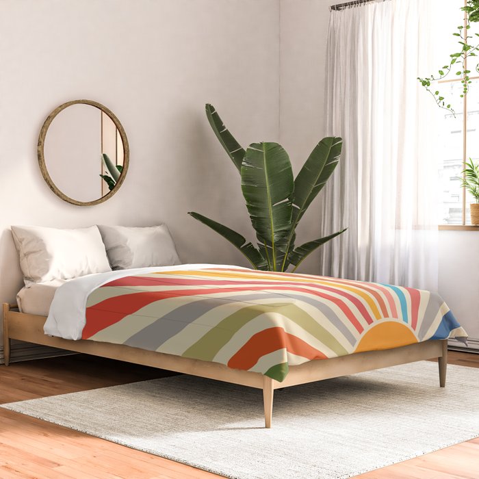 Cat Landscape 46 Comforter Gallery Image 2