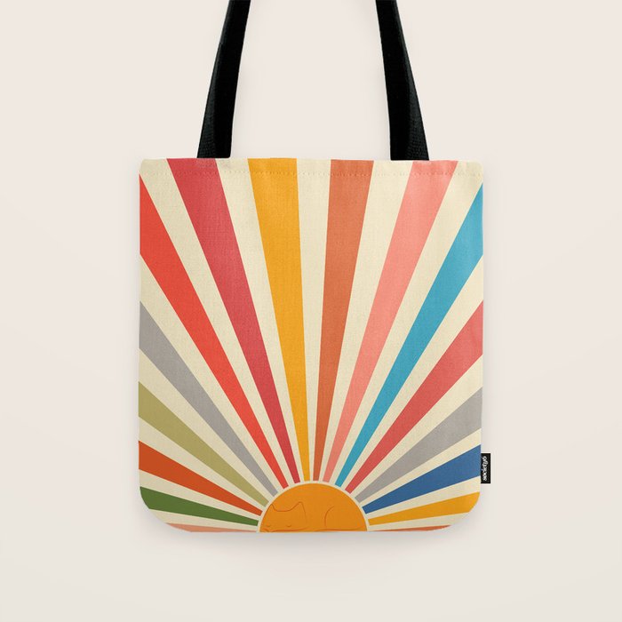 Cat Landscape 46 Tote Bag Gallery Image 1