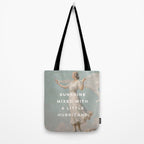 Sunshine Mixed With a Little Hurricane, Feminist Tote Bag Gallery Image 2