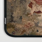 Antique 19th Century French Aubusson Rococo Romantic Lovers Tapestry Laptop Sleeve Gallery Image 3