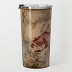 Antique 19th Century French Aubusson Rococo Romantic Lovers Tapestry Travel Mug Gallery Image 3