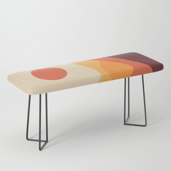 Geometric Landscape 21 Bench Gallery Image 1