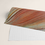 Epic Paria Wilderness Canyons 'Painted' Colored Sandstone Wrapping Paper Gallery Image 2