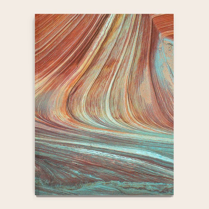 Epic Paria Wilderness Canyons 'Painted' Colored Sandstone Notebook Gallery Image 4