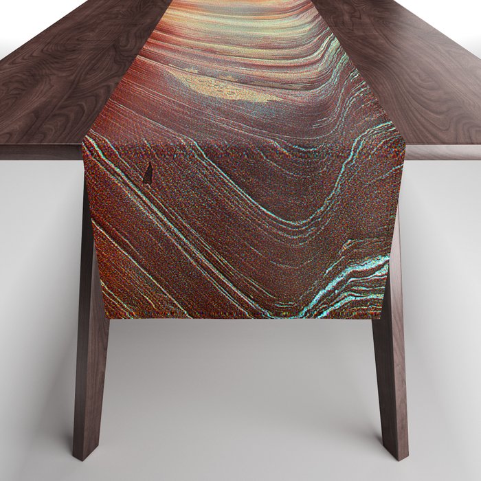 Epic Paria Wilderness Canyons 'Painted' Colored Sandstone Table Runner Gallery Image 1