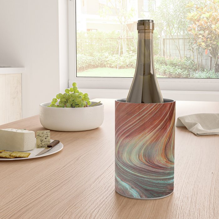 Epic Paria Wilderness Canyons 'Painted' Colored Sandstone Wine Chiller Gallery Image 4