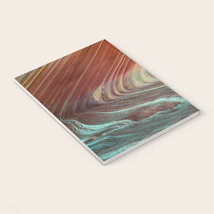 Epic Paria Wilderness Canyons 'Painted' Colored Sandstone Notebook Gallery Image 3