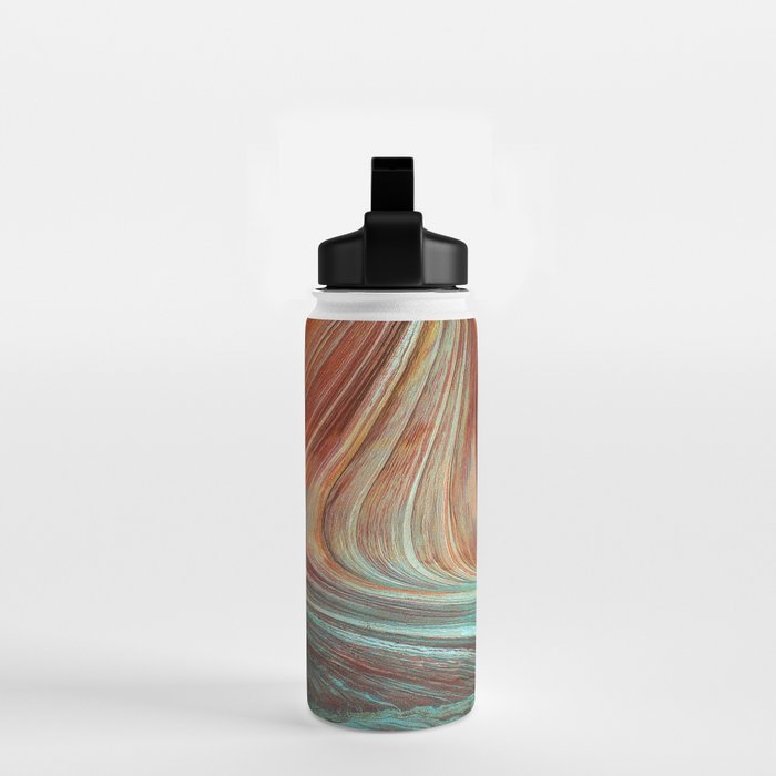 Epic Paria Wilderness Canyons 'Painted' Colored Sandstone Water Bottle Gallery Image 2