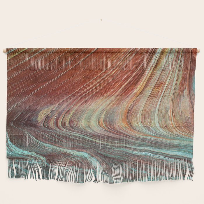 Epic Paria Wilderness Canyons 'Painted' Colored Sandstone Wall Hanging Gallery Image 1