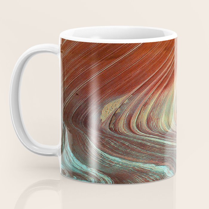 Epic Paria Wilderness Canyons 'Painted' Colored Sandstone Coffee Mug Gallery Image 3