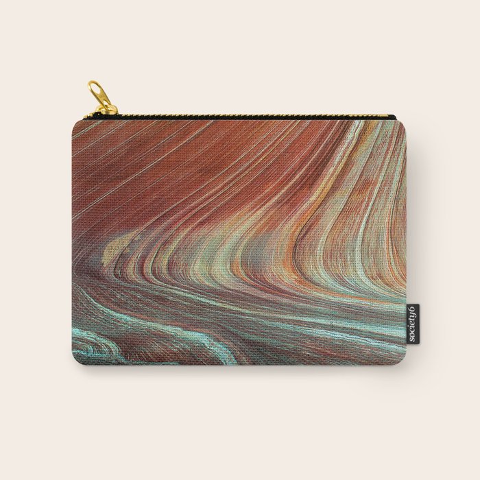 Epic Paria Wilderness Canyons 'Painted' Colored Sandstone Carry All Pouch Gallery Image 1