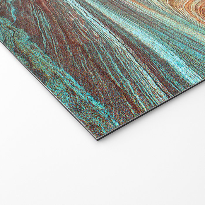 Epic Paria Wilderness Canyons 'Painted' Colored Sandstone Welcome Mat Gallery Image 2