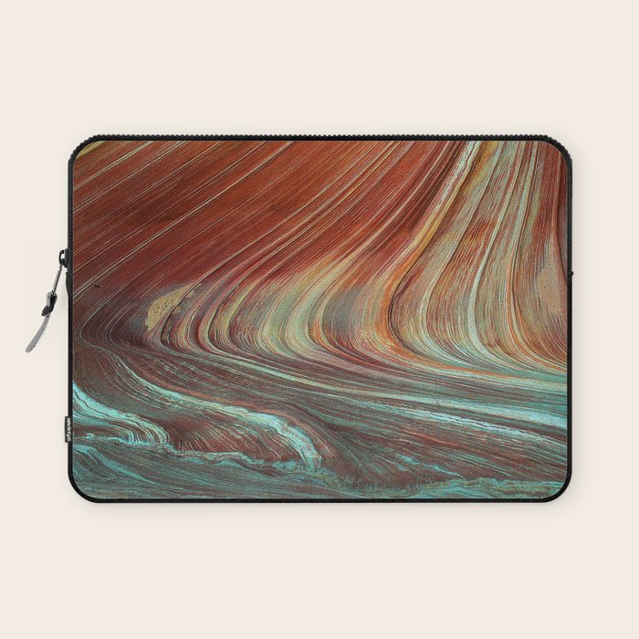 Epic Paria Wilderness Canyons 'Painted' Colored Sandstone Laptop Sleeve Gallery Image 1