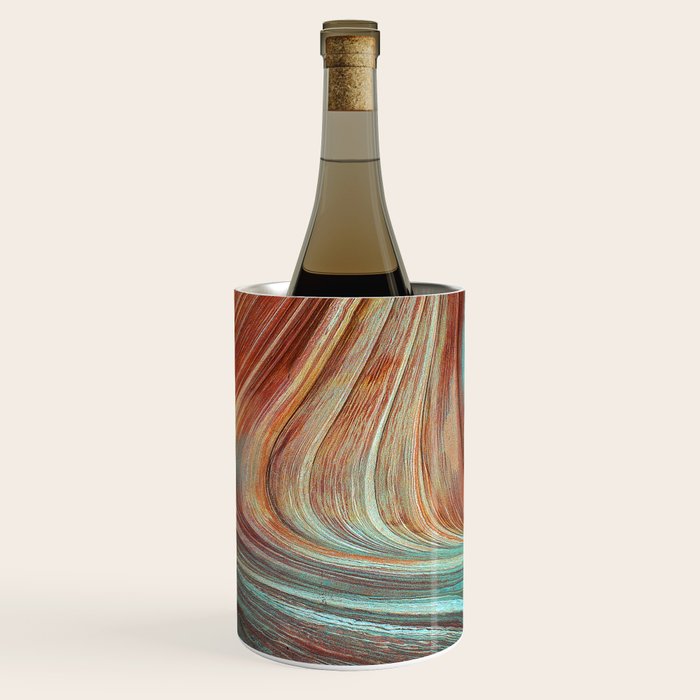 Epic Paria Wilderness Canyons 'Painted' Colored Sandstone Wine Chiller Gallery Image 3