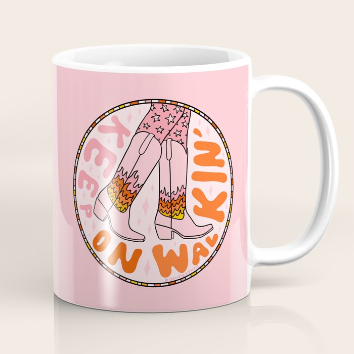 Keep On Walkin' Coffee Mug Gallery Image 1