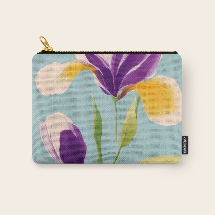 Sun-Kissed Iris Carry All Pouch Gallery Image 1