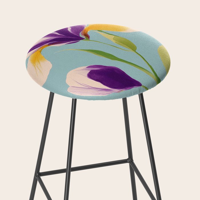 Sun-Kissed Iris Stool Gallery Image 2