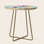 Sun-Kissed Iris Side Table Gallery Image 1