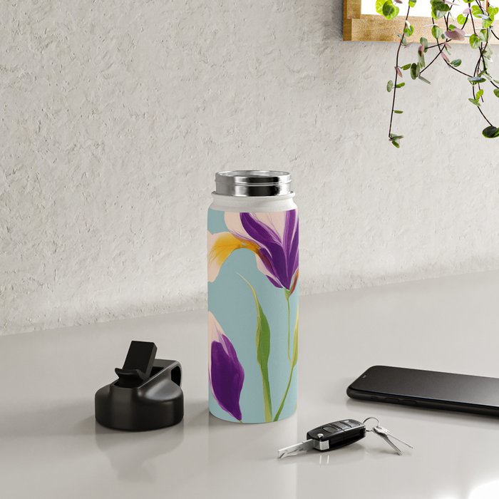 Sun-Kissed Iris Water Bottle Gallery Image 4