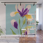 Sun-Kissed Iris Wall Mural Gallery Image 1