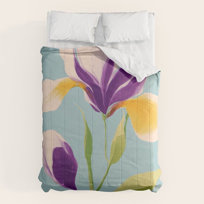 Sun-Kissed Iris Comforter Gallery Image 6