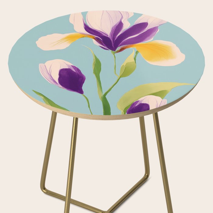 Sun-Kissed Iris Side Table Gallery Image 2